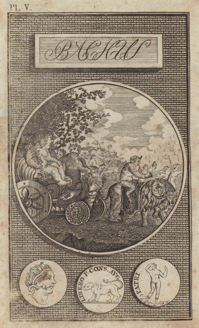 バッカス（古代ローマのワインの神）（彫刻作品 作： English School