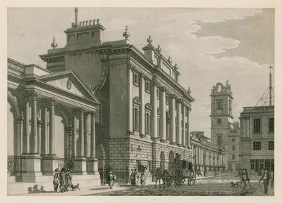 イングランド銀行、ウェストウィング、1783年、ロバートテイラー卿 作： English School