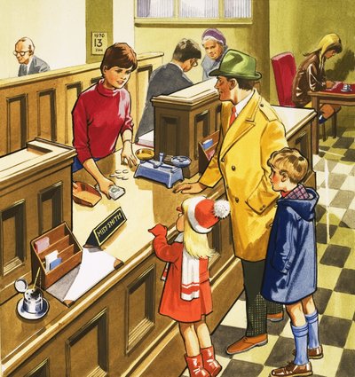 銀行数 作： English School