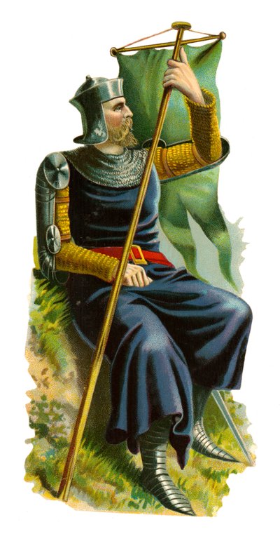 エドワード1世の旗手、1274-1307 作： English School