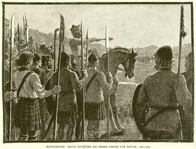 バノックバーン：戦闘前にブルースが部隊を振り返る 作： English School