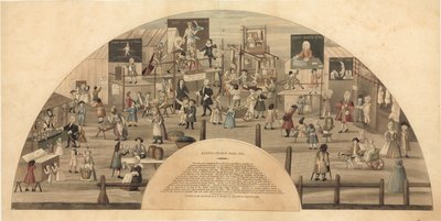 バーソロミューフェア、1721年 作： English School