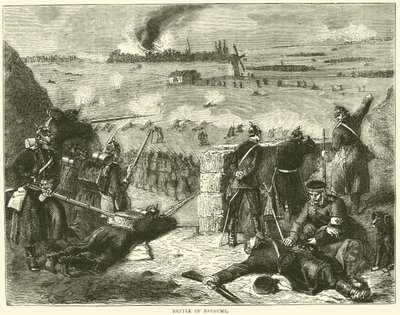 1871年1月のバポームの戦い 作： English School