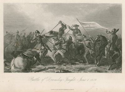ドラムクログの戦い、1679年6月1日、戦い 作： English School