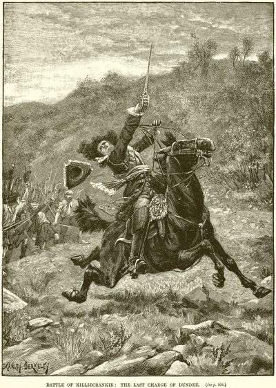 キリークランキーの戦い：ダンディーの突撃 作： English School