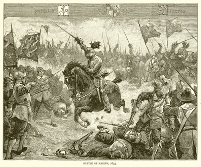 ネイスビーの戦い、1645 作： English School