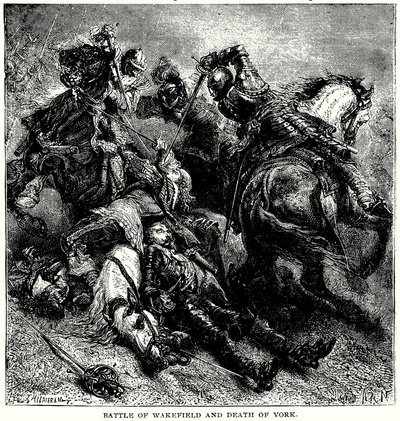 ウェークフィールドの戦いとヨークの死 作： English School