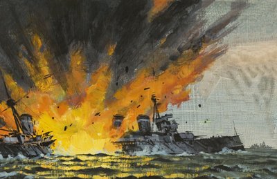 沈没した戦艦 作： English School