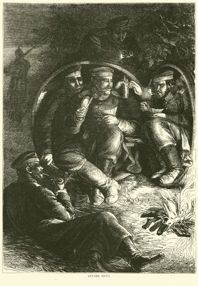 メッツの前、1870年10月 作： English School