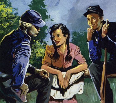 ベルボイドは南北戦争中のスパイ 作： English School