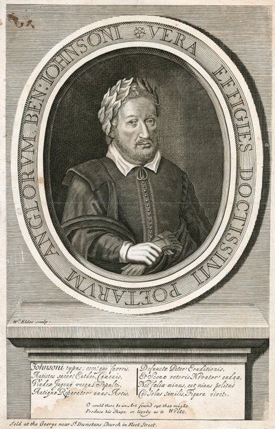 Ben Jonson  作： English School