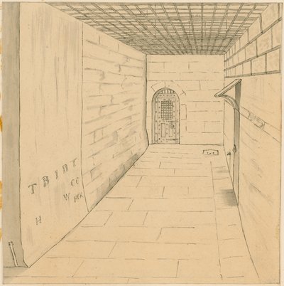 ニューゲート刑務所での鳥かご散歩 作： English School