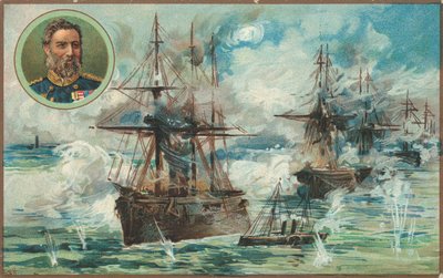 1882年7月11日、アレクサンドリア爆撃 作： English School