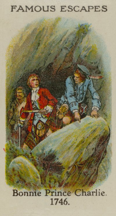 ボニー王子チャーリー、1746年 作： English School