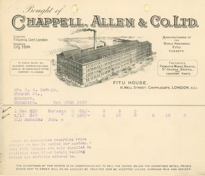 Chappell Allen＆Co Ltdを買収 作： English School