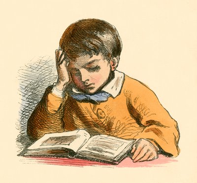 読書する少年 作： English School