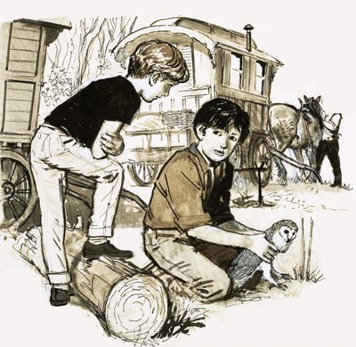 フクロウの男の子 作： English School