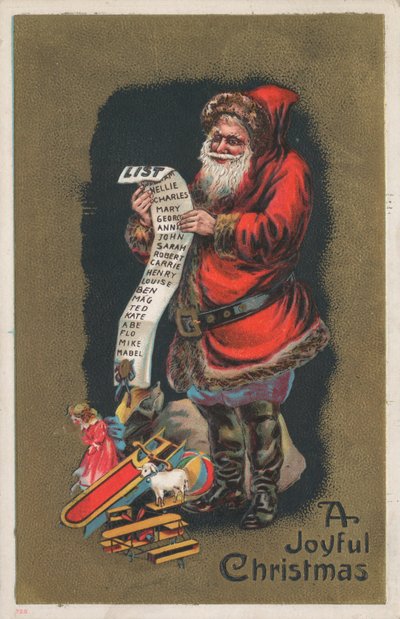 イギリスのクリスマスカード 作： English School