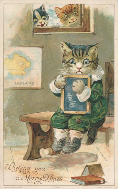 イギリスのクリスマスカード 作： English School