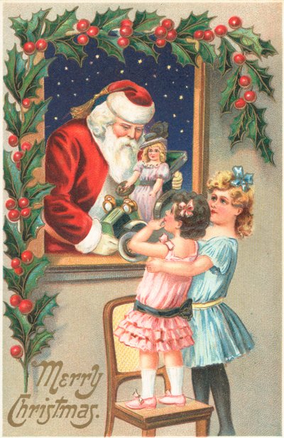 イギリスのクリスマスカード 作： English School