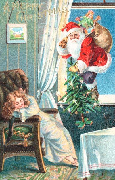 イギリスのクリスマスカード 作： English School
