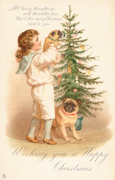 イギリスのクリスマスカード 作： English School