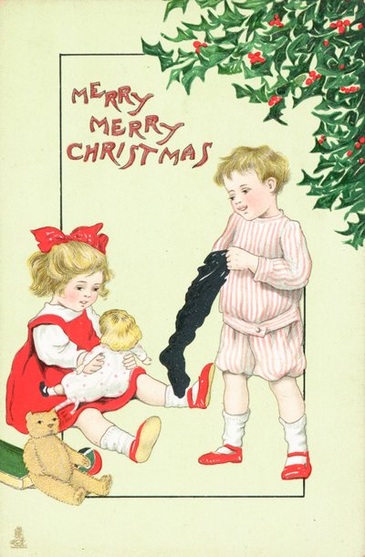 イギリスのクリスマスカード 作： English School