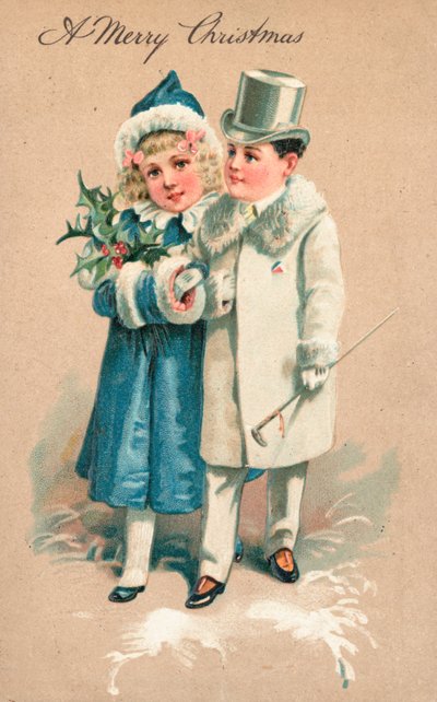 イギリスのクリスマスカード 作： English School