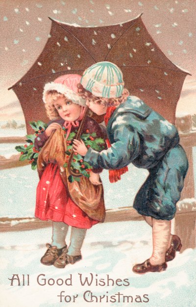 イギリスのクリスマスカード 作： English School
