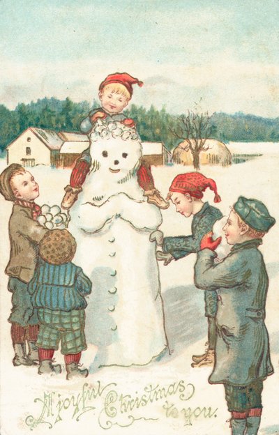 イギリスのクリスマスカード 作： English School