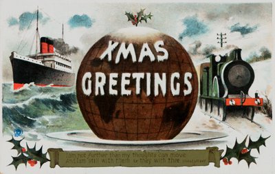 イギリスのクリスマスカード 作： English School