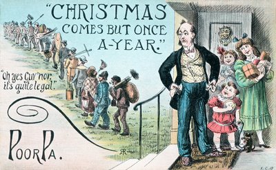 イギリスのクリスマスカード 作： English School