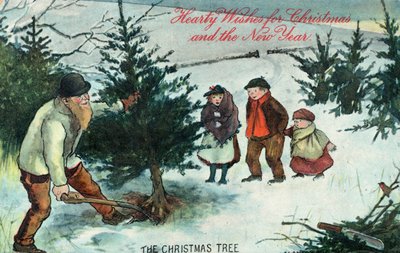 イギリスのクリスマスカード 作： English School