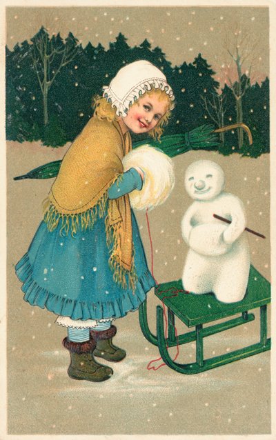 イギリスのクリスマスカード 作： English School