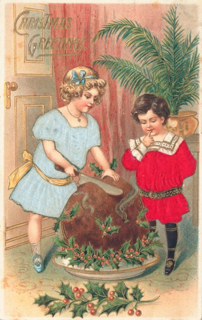 イギリスのクリスマスカード 作： English School