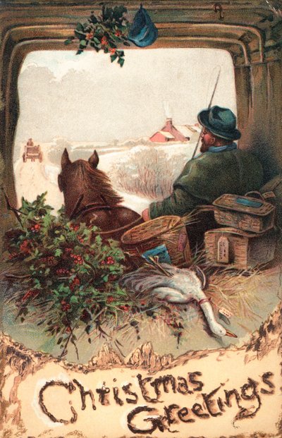 イギリスのクリスマスカード 作： English School