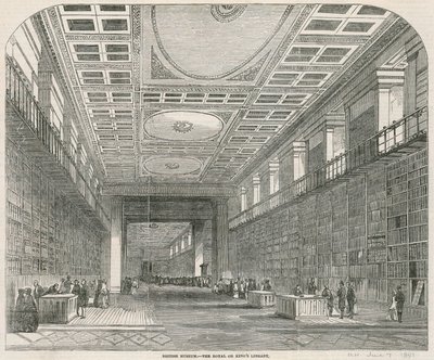 大英博物館、王立図書館または王立図書館 作： English School