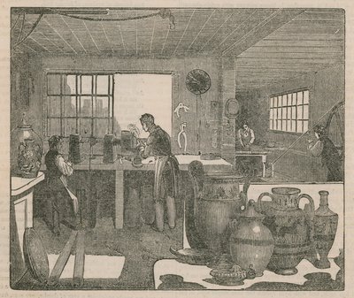 英国メーカー：陶器 作： English School