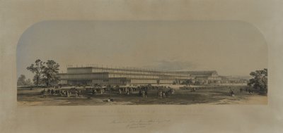 1851年ロンドンの大展示会のための建物 作： English School