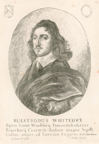 Bulstrode Whitelock（1605-75）、クロムウェル配下の大シールの委員 作： English School