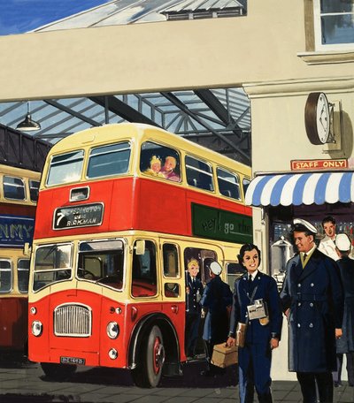 バスの運転手と車掌 作： English School
