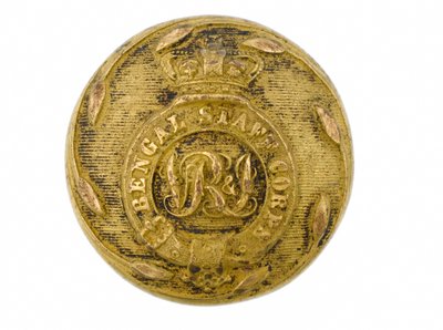 ボタン、ベンガルスタッフ軍団、1876-1891 作： English School