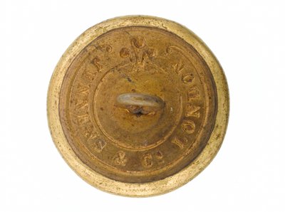 ボタン、ベンガルスタッフ軍団、1876-1891 作： English School