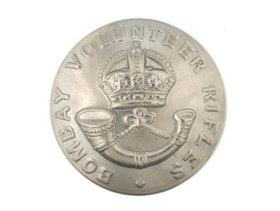 ボタン、ボンベイボランティアライフル、1901-1947 作： English School