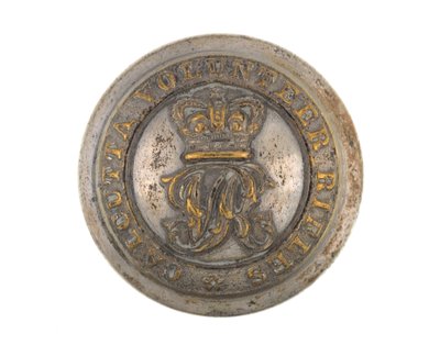 ボタン、カルカッタボランティアライフル、1901年以前 作： English School