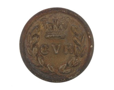 ボタン、カルカッタボランティアライフル、1901年以前 作： English School