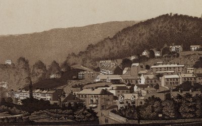 Buxton: Matlock Bath (リトグラフ) 作： English School