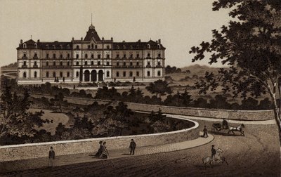 バクストンThe Palace Hotel（リトグラフ 作： English School