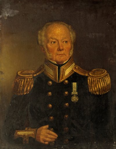 キャプテン家長、イギリス海軍、1850年頃 作： English School
