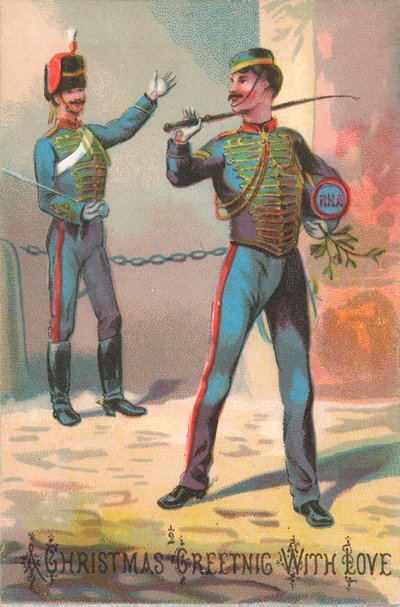 騎兵（軍）、クリスマスカード 作： English School